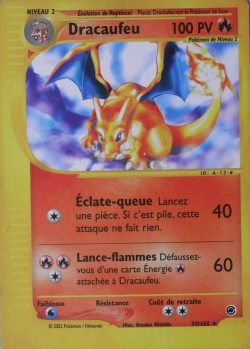 Carte Pokémon: Dracaufeu