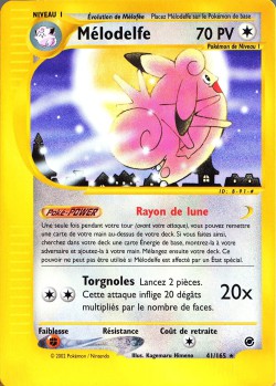 Carte Pokémon: Mélodelfe