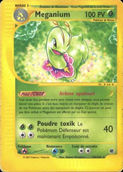 Carte Pokémon: Meganium