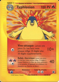 Carte Pokémon: Typhlosion