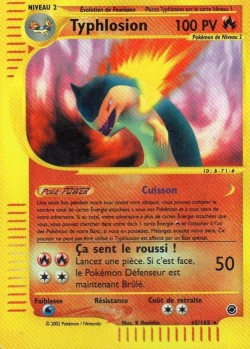 Carte Pokémon: Typhlosion