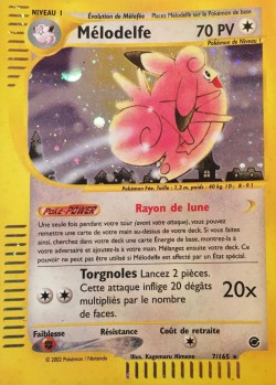 Carte Pokémon: Mélodelfe