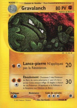 Carte Pokémon: Gravalanch