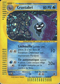 Carte Pokémon: Crustabri