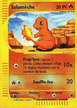 Carte Pokémon: Salamèche