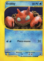 Carte Pokémon: Krabby