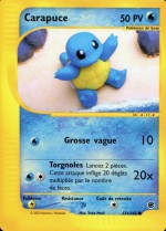 Carte Pokémon: Carapuce