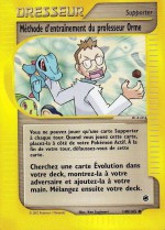 Carte Pokémon: Méthode d'Entraînement