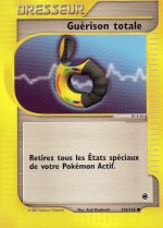 Carte Pokémon: Guérison Totale