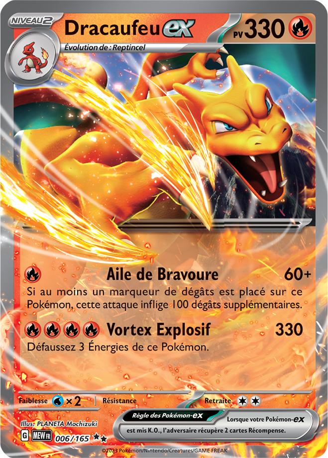 Carte Pokémon: Dracaufeu ex