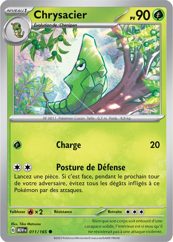 Carte Pokémon: Chrysacier