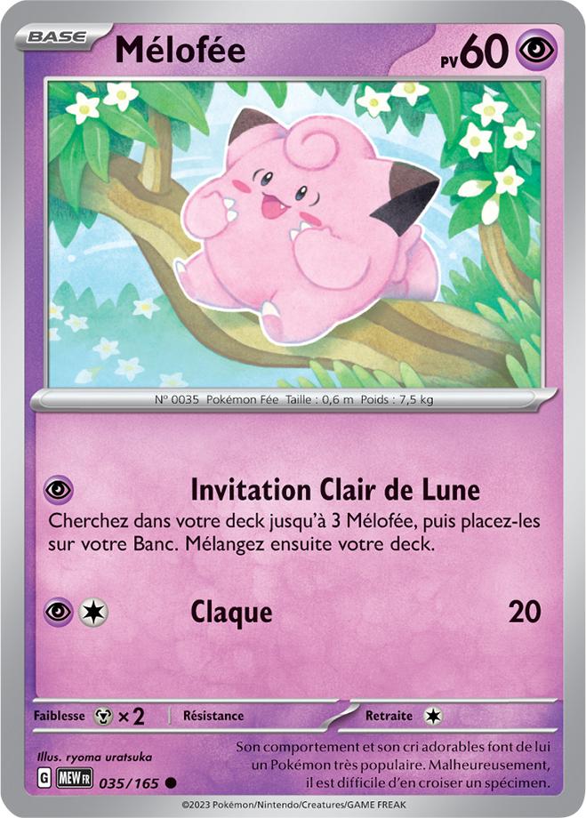 Carte Pokémon: Mélofée