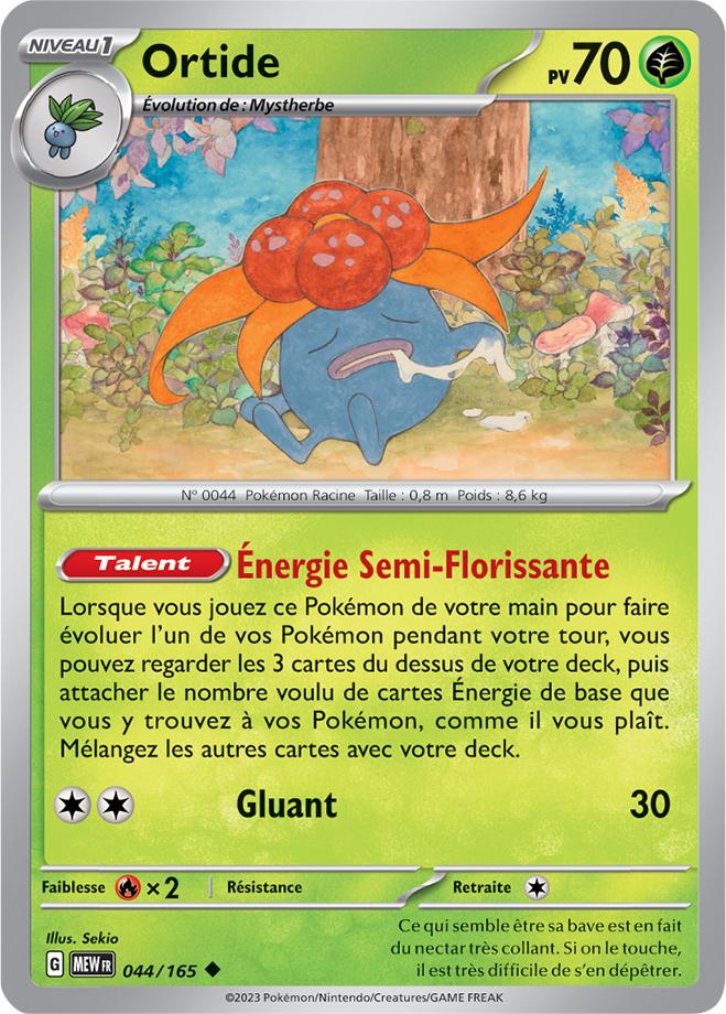 Carte Pokémon: Ortide