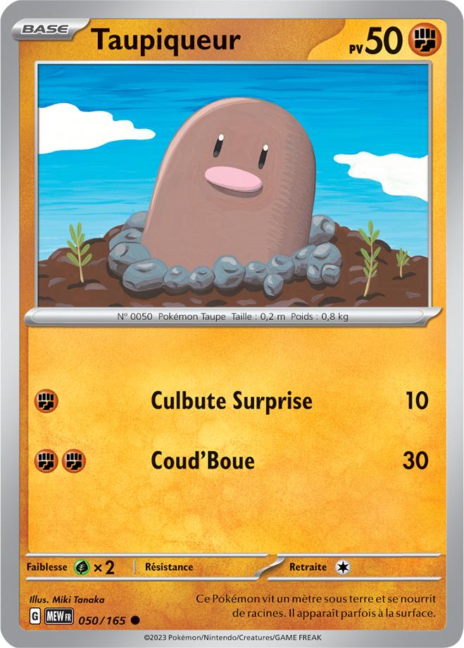 Carte Pokémon: Taupiqueur