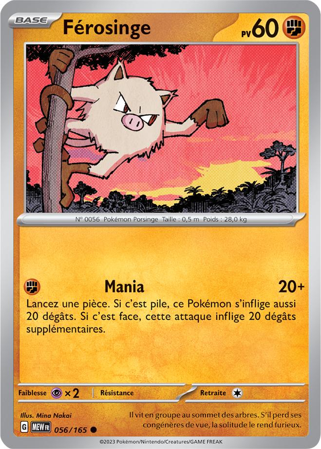 Carte Pokémon: Férosinge