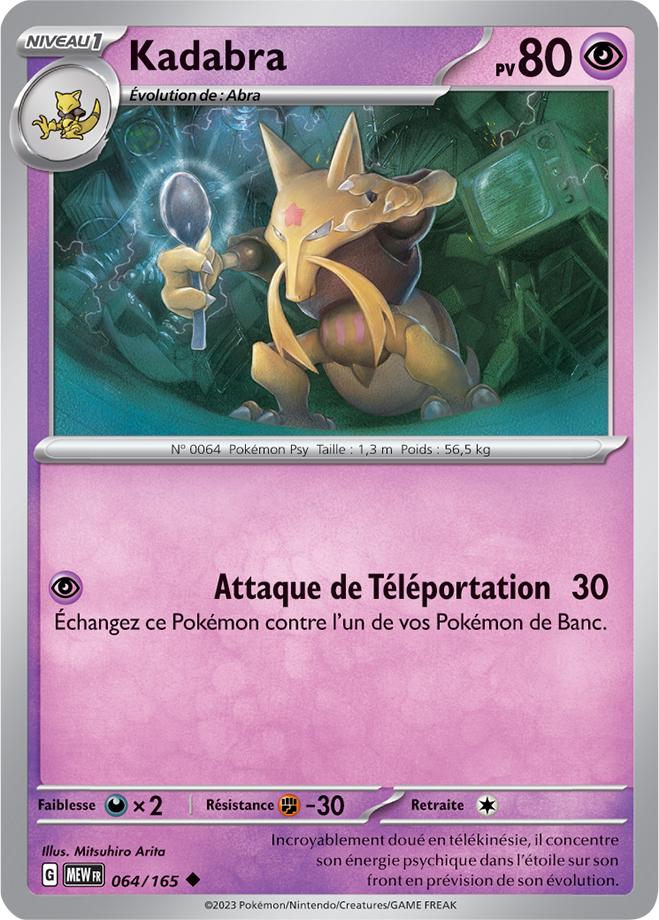 Carte Pokémon: Kadabra