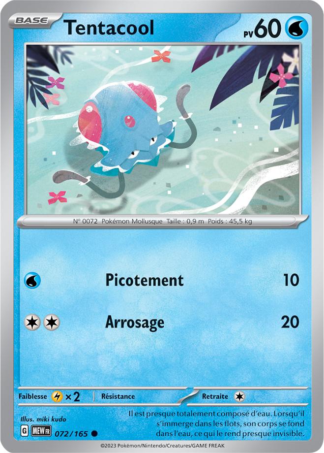 Carte Pokémon: Tentacool