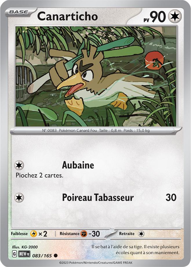 Carte Pokémon: Canarticho