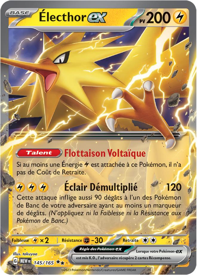 Carte Pokémon: Électhor ex