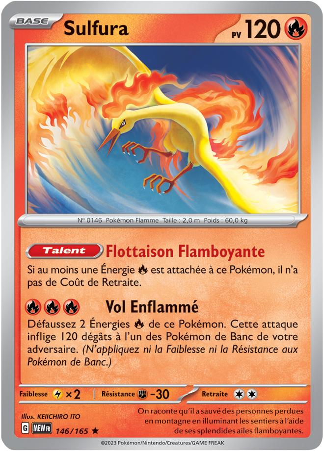 Carte Pokémon: Sulfura