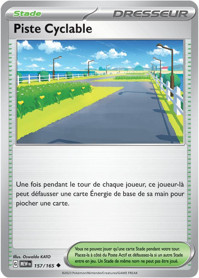 Carte Pokémon: Piste Cyclable