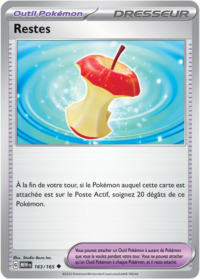 Carte Pokémon: Restes