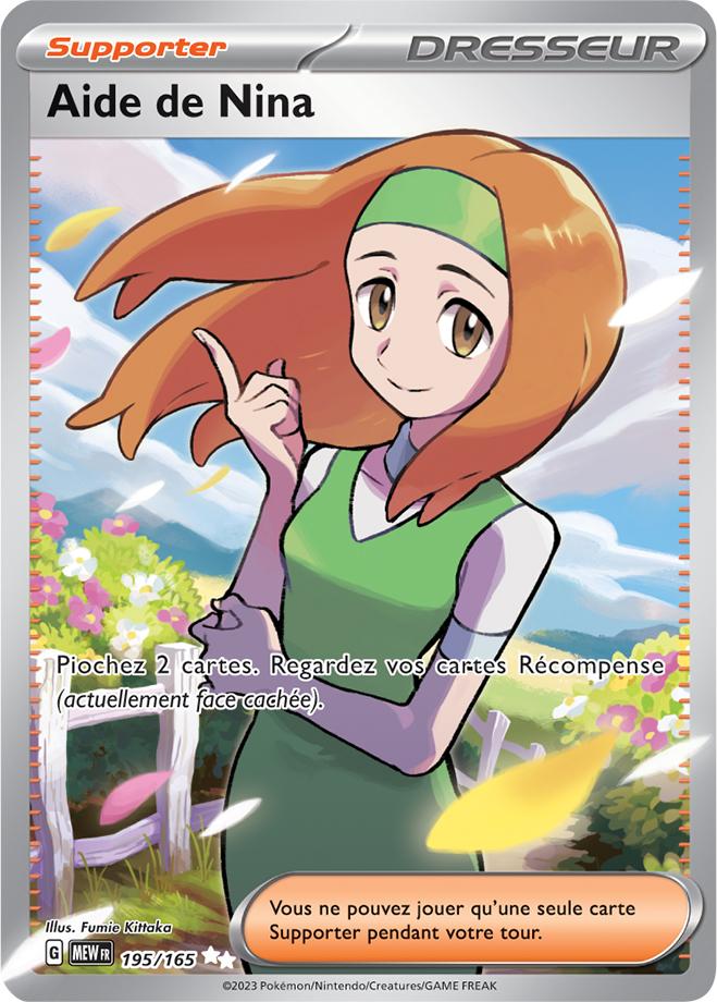 Carte Pokémon: Aide de Nina