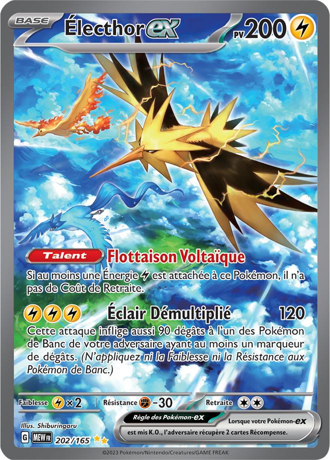 Carte Pokémon: Électhor ex