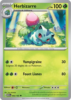 Carte Pokémon: Herbizarre