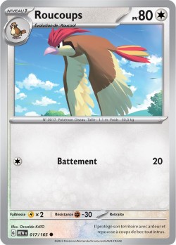 Carte Pokémon: Roucoups