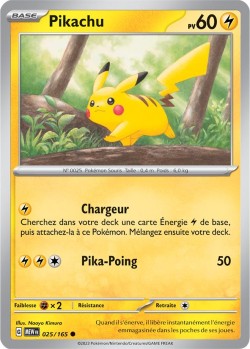 Carte Pokémon: Pikachu