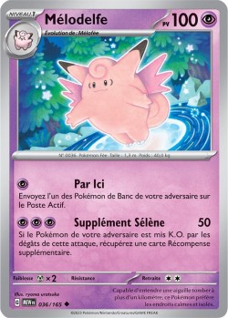 Carte Pokémon: Mélodelfe