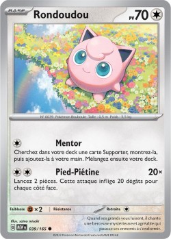 Carte Pokémon: Rondoudou