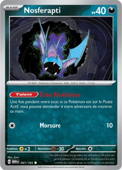 Carte Pokémon: Nosferapti