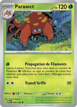 Carte Pokémon: Parasect