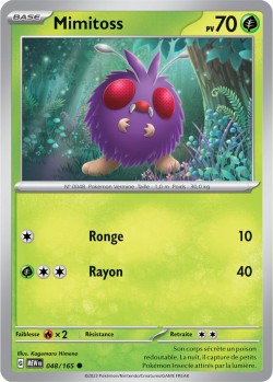 Carte Pokémon: Mimitoss