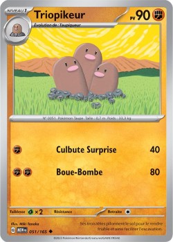 Carte Pokémon: Triopikeur