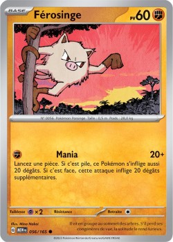 Carte Pokémon: Férosinge