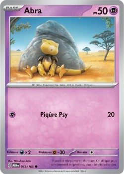 Carte Pokémon: Abra