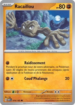 Carte Pokémon: Racaillou