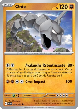 Carte Pokémon: Onix