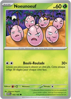 Carte Pokémon: Noeunoeuf