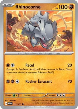 Carte Pokémon: Rhinocorne