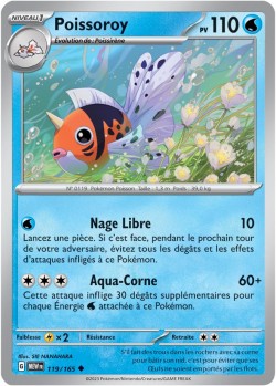 Carte Pokémon: Poissoroy