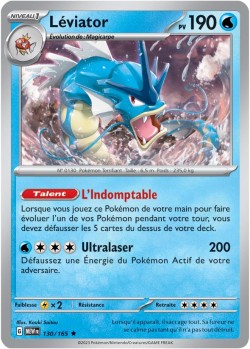 Carte Pokémon: Léviator