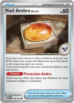 Carte Pokémon: Vieil Ambre Ancien