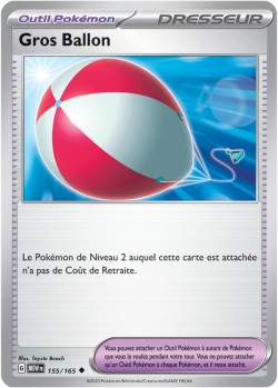 Carte Pokémon: Gros Ballon