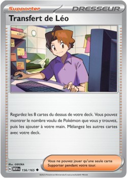 Carte Pokémon: Transfert de Léo