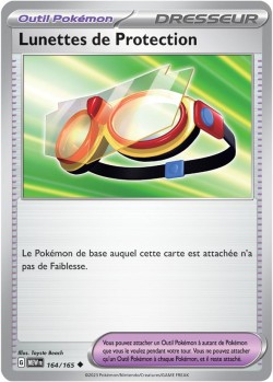 Carte Pokémon: Lunettes de Protection