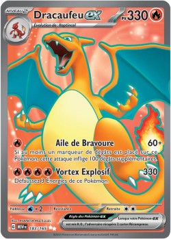 Carte Pokémon: Dracaufeu ex